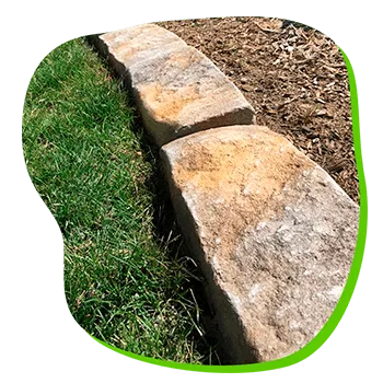 Natural Cut Stone texture sample for stamped decorative concrete landscape curbing